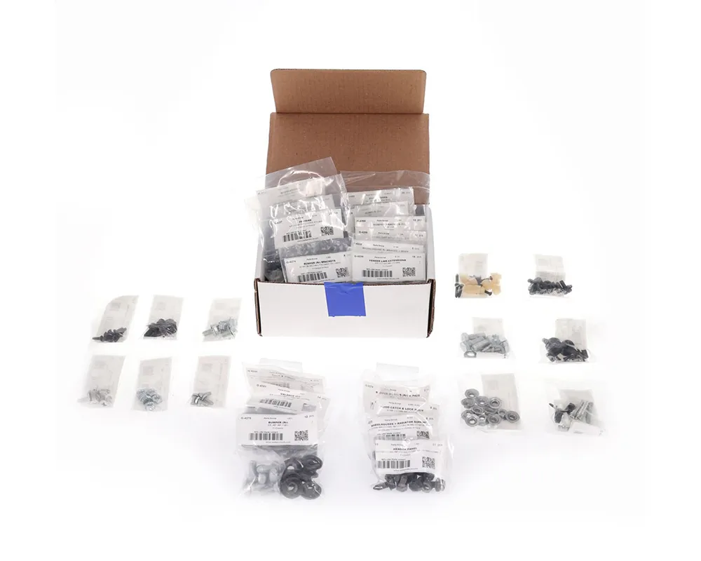 AMD 412-Piece Master Body Hardware Kit Ford Fairlane | Torino 1968 - X225-8468-S