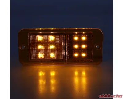 AMD 12 Amber LED Front Side Marker Lens w/out Bezel Chevrolet | GMC C/K Truck | Blazer | Jimmy | Suburban 1968-1972 - X240-4068-D