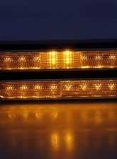 AMD 18 Amber LED Front Side Marker Lens w/ Stainless Bezel Chevrolet | GMC C/K Truck | Blazer | Jimmy | Suburban 1968-1972                                     - X240-4069-D - Image 2