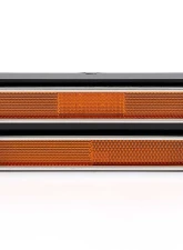 AMD 18 Amber LED Front Side Marker Lens w/ Stainless Bezel Chevrolet | GMC C/K Truck | Blazer | Jimmy | Suburban 1968-1972                                     - X240-4069-D - Image 4