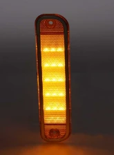 AMD LH/RH 15 Amber LED Side Marker w/ Stainless Steel Trim Chevrolet | GMC C/K Pickup Truck | Blazer | Jimmy | Suburban 1973-1980                                     - X240-4073-1D - Image 2