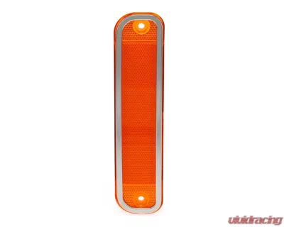 AMD LH/RH 15 Amber LED Side Marker w/ Stainless Steel Trim Chevrolet | GMC C/K Pickup Truck | Blazer | Jimmy | Suburban 1973-1980 - X240-4073-1D