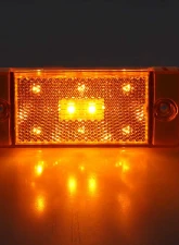 AMD Dual Function 8 Amber LED Front Side Marker Lens Ford Bronco 1970-1977                                     - X240-4670-D - Image 2