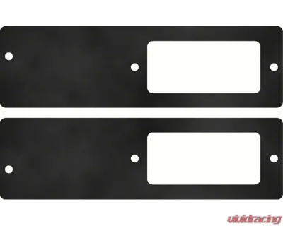AMD Pair Front Side Marker Lamp Gaskets w/ Engine Designation Bezels Chevrolet Nova | Chevelle 1968-1969 - X241-3068-1P