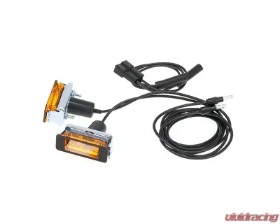 AMD Hood Mounted Turn Signal Indicator Assembly Dodge Charger 1968-1969 - X245-2668-S