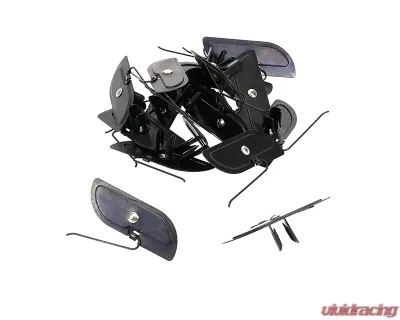 AMD 12-Piece Side Molding Set w/ Clips Chevrolet | GMC C/K Fleetside Shortbed Pickup 1967-1968 - X299-4067-6S