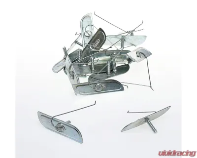 AMD 12-Piece Side Molding Set w/ Clips Chevrolet | GMC C/K Fleetside Shortbed Pickup 1967-1968 - X299-4067-6S