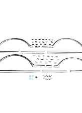 AMD 12-Piece Side Molding Set w/ Clips Chevrolet | GMC C/K Fleetside Shortbed Pickup 1967-1968                                     - X299-4067-6S - Image 6