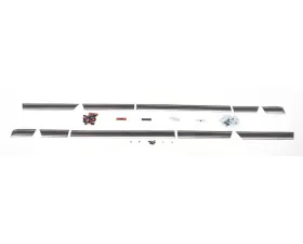 AMD Black Lower Side Molding Set Chevrolet | GMC C/K | Blazer | Jimmy 1969-1972