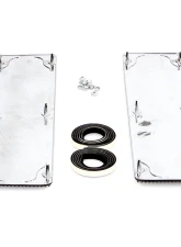 AMD Pair Ribbed Style Hood Scoop Inserts Chevrolet Nova | Camaro SS 1967-1972                                     - X320-3567-P - Image 4