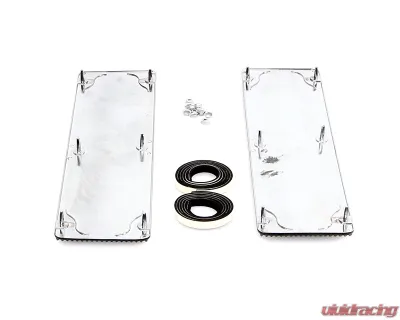AMD Pair Ribbed Style Hood Scoop Inserts Chevrolet Nova | Camaro SS 1967-1972 - X320-3567-P
