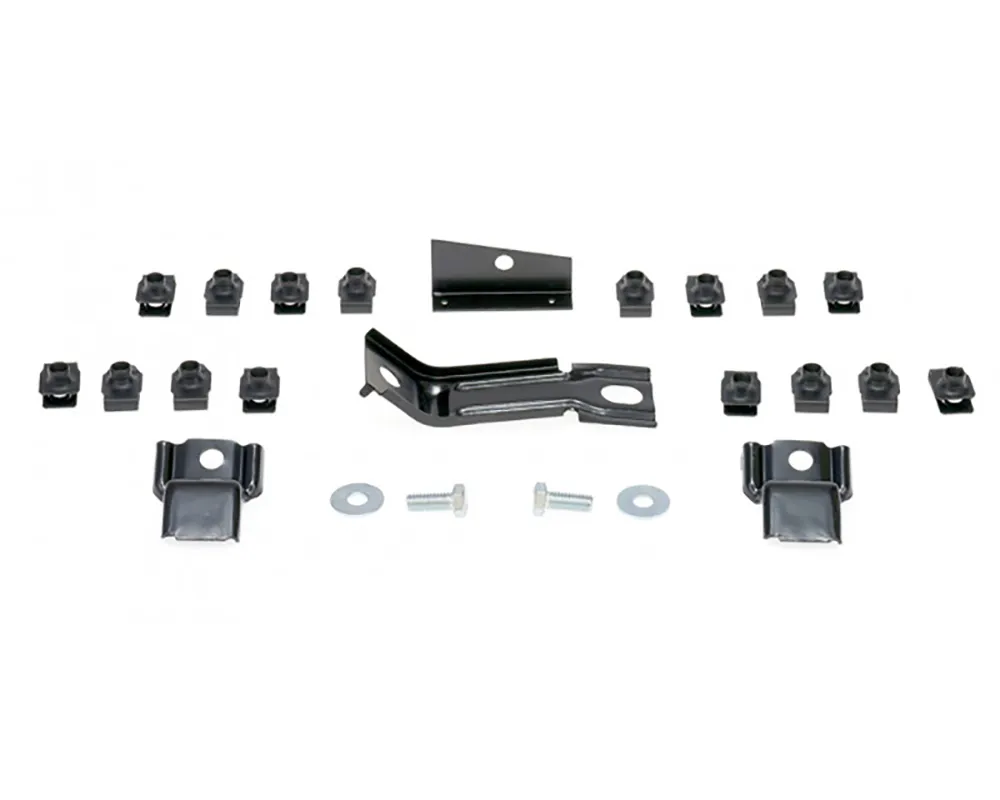 AMD 24-Piece Radiator Support Bracket Kit Pontiac Firebird V8 1973-1976 - X349-5573-1S
