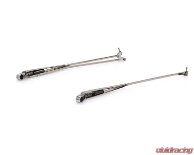 AMD Pair Silver Wiper Arms Plymouth Barracuda | Dodge Challenger 1970-1974 - X382-1570-2P