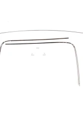 AMD 6-Piece Windshield Reveal Molding Set Chevrolet | GMC C/K Pickup Truck | Blazer | Jimmy | Suburban 1971-1972                                     - X385-4071-S - Image 2
