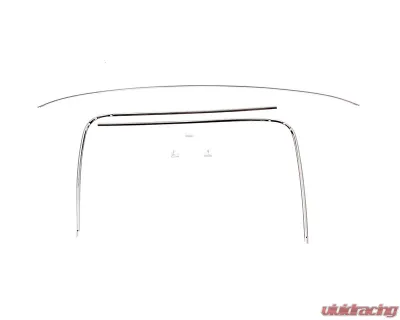 AMD 6-Piece Windshield Reveal Molding Set Chevrolet | GMC C/K Pickup Truck | Blazer | Jimmy | Suburban 1971-1972 - X385-4071-S
