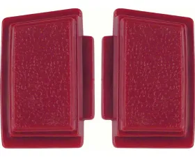 AMD Pair Red Steering Wheel Horn Buttons Chevrolet Camaro | Chevelle | El Camino | Nova 1969