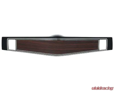 AMD Black Steering Wheel Shroud Chevrolet Camaro | Chevelle | El Camino | Nova w/ Rosewood Woodgrain 1969 - X459-3569-4BLK