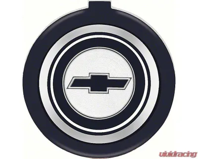 AMD 4-Spoke Sport Wheel "Bowtie" Horn Cap Emblem Chevrolet Nova | Camaro | Chevelle | Monte Carlo | El Camino 1971-1973 - X459-3571-6