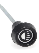 AMD Black Headlamp Switch Rod & Knob Chevrolet | GMC C/K Pickup Truck | Blazer | Jimmy | Suburban 1973-1974                                     - X460-4073-11 - Image 3