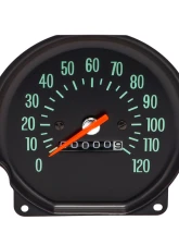 AMD 0-120 mph Speedometer Chevrolet Chevelle | El Camino | Monte Carlo SS w/ Round Gauges 1970                                     - X474-3470-12 - Image 3
