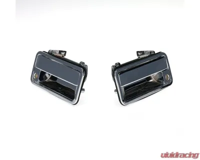 AMD Pair Chrome Outside Front Door Handle Chevrolet | GMC C/K OBS Pickup Truck | SUV 1988-1998 - X530-4088-CP