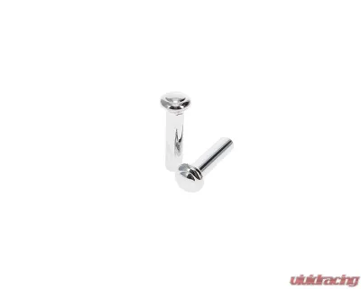 AMD Pair Chrome Door Lock Knobs Ford Fairlane | Galaxie | Bronco | F-Series Pickup Truck 1968-1974 - X536-8068-P
