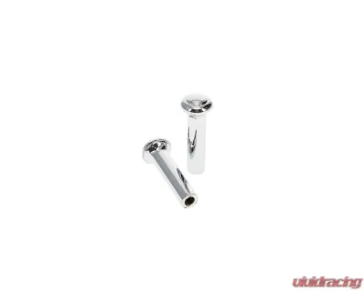 AMD Pair Chrome Door Lock Knobs Ford Fairlane | Galaxie | Bronco | F-Series Pickup Truck 1968-1974 - X536-8068-P