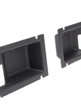 AMD Pair Black Front Door Handle Escutcheons Chevrolet | GMC Pickup | Blazer | Jimmy | Suburban 1977-1980                                     - X540-4077-1P - Image 2