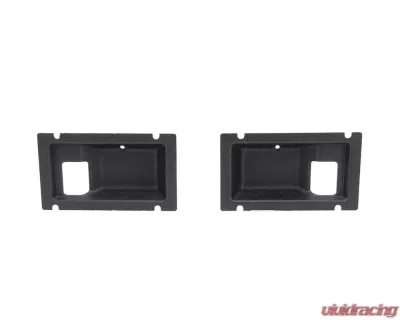 AMD Pair Black Front Door Handle Escutcheons Chevrolet | GMC Pickup | Blazer | Jimmy | Suburban 1977-1980 - X540-4077-1P