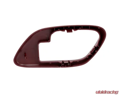 AMD Red LH Front Door Handle Bezel w/out Power Door Lock Hole Chevrolet | GMC C/K OBS Pickup Truck | SUV 1995-2000 - X540-4095-2REDL