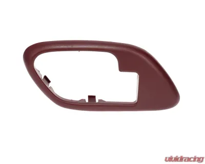 AMD Red LH Front Door Handle Bezel w/out Power Door Lock Hole Chevrolet | GMC C/K OBS Pickup Truck | SUV 1995-2000 - X540-4095-2REDL