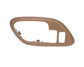 AMD Beige LH Front Door Handle Bezel w/ Power Door Lock Hole Chevrolet | GMC C/K OBS Pickup Truck | SUV 1995-2000