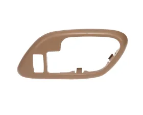 AMD Beige RH Front Door Handle Bezel w/ Power Door Lock Hole Chevrolet | GMC C/K OBS Pickup Truck | SUV 1995-2000