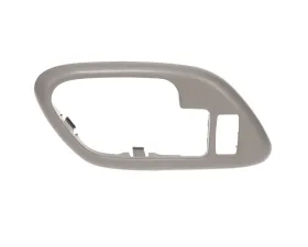 AMD Gray LH Front Door Handle Bezel w/ Power Door Lock Hole Chevrolet | GMC C/K OBS Pickup Truck | SUV 1995-2000