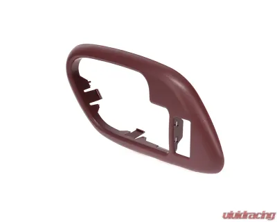 AMD Red LH Front Door Handle Bezel w/ Power Door Lock Hole Chevrolet | GMC C/K OBS Pickup Truck | SUV 1995-2000 - X540-4095-3REDL