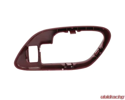 AMD Red LH Front Door Handle Bezel w/ Power Door Lock Hole Chevrolet | GMC C/K OBS Pickup Truck | SUV 1995-2000 - X540-4095-3REDL