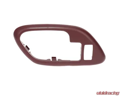 AMD Red LH Front Door Handle Bezel w/ Power Door Lock Hole Chevrolet | GMC C/K OBS Pickup Truck | SUV 1995-2000 - X540-4095-3REDL
