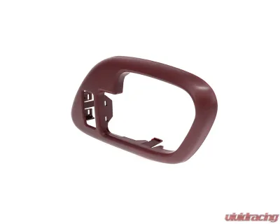 AMD Red RH Front Door Handle Bezel w/ Power Door Lock Hole Chevrolet | GMC C/K OBS Pickup Truck | SUV 1995-2000 - X540-4095-3REDR
