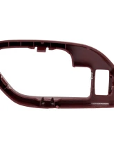 AMD Red RH Front Door Handle Bezel w/ Power Door Lock Hole Chevrolet | GMC C/K OBS Pickup Truck | SUV 1995-2000                                     - X540-4095-3REDR - Image 3