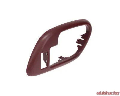 AMD Red RH Front Door Handle Bezel w/ Power Door Lock Hole Chevrolet | GMC C/K OBS Pickup Truck | SUV 1995-2000 - X540-4095-3REDR