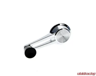 AMD Chrome Window Crank Handle w/ Black Knbo Chevrolet Chevy II | Nova | Malibu | El Camino 1962-1964 - X546-3062-2