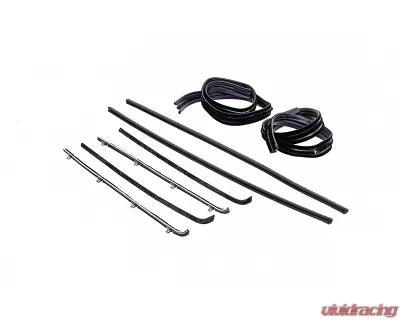 AMD 8-Piece Front Door Window Channel Kit Chevrolet | GMC C/K Pickup | Suburban 1964-1966 - X553-4064-CS