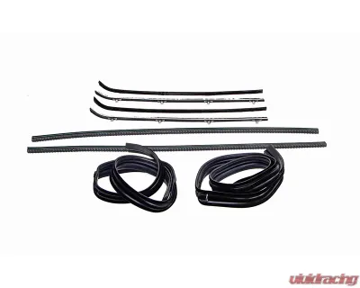 AMD 8-Piece Front Door Window Channel Kit Chevrolet | GMC C/K Pickup | Suburban 1964-1966 - X553-4064-CS