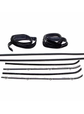 AMD 8-Piece Front Door Window Channel Kit Chevrolet | GMC C/K Pickup | Suburban 1964-1966                                     - X553-4064-CS - Image 3