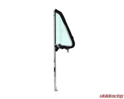 AMD Green Glass LH Vent Window Assembly w/ Chrome Sash Chevrolet | GMC Pickup Truck | Suburban 1954-1955 - X560-4053-LS