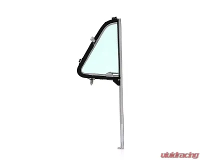 AMD Green Glass LH Vent Window Assembly w/ Chrome Sash Chevrolet | GMC Pickup Truck | Suburban 1954-1955 - X560-4053-LS