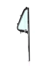 AMD Green Glass RH Vent Window Assembly w/ Chrome Sash Chevrolet | GMC Pickup Truck | Suburban 1954-1955                                     - X560-4053-RS - Image 2