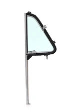 AMD Green Glass RH Vent Window Assembly w/ Chrome Sash Chevrolet | GMC Pickup Truck | Suburban 1954-1955                                     - X560-4053-RS - Image 3