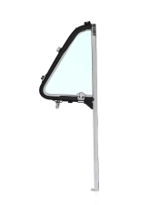 AMD Green Glass RH Vent Window Assembly w/ Chrome Sash Chevrolet | GMC Pickup Truck | Suburban 1954-1955                                     - X560-4053-RS - Image 3