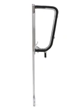 AMD Clear Glass LH Vent Window Assembly w/ Chrome Frame Chevrolet | GMC Pickup Truck | Suburban 1955-1959                                     - X560-4055-2CLS - Image 2